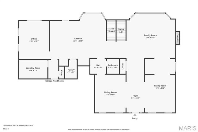 1517 Indian Hill Lane, Ballwin, MO 63021