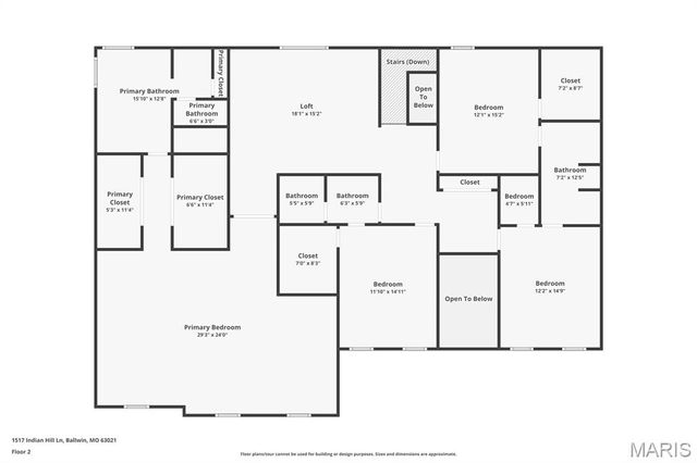 1517 Indian Hill Lane, Ballwin, MO 63021