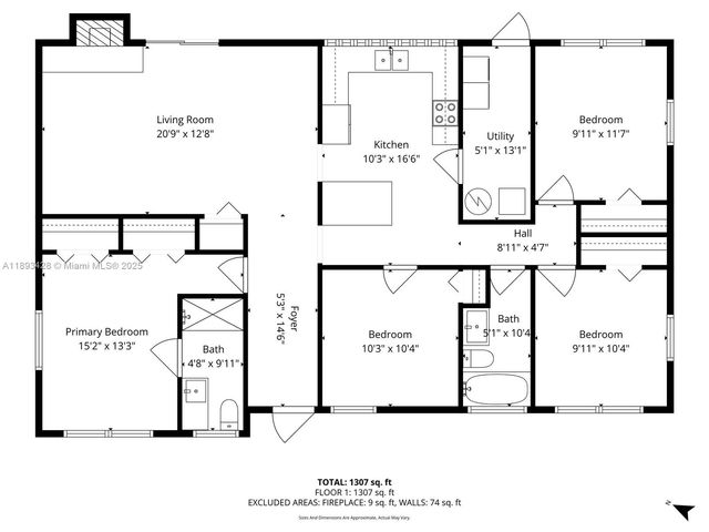 19611 NW 4th Ave, Miami Gardens, FL 33169