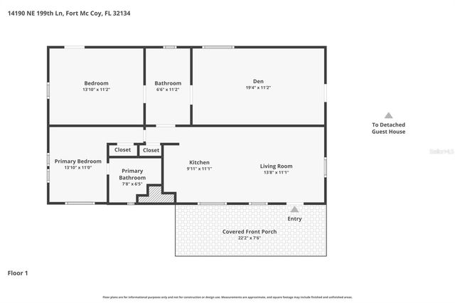 14190 NE 199TH LANE, Fort Mc Coy, FL 32134
