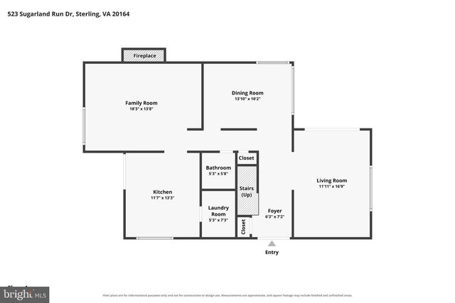 523 SUGARLAND RUN DR, Sterling, VA 20164