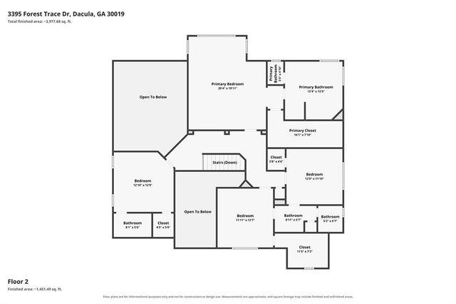 3395 Forest Trace Drive, Dacula, GA 30019