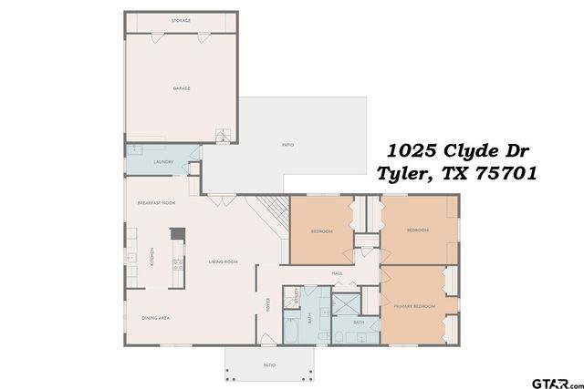 1025 Clyde Drive, Tyler, TX 75701