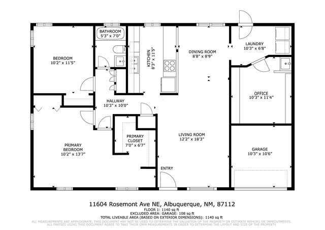 11604 Rosemont Avenue NE, Albuquerque, NM 87112