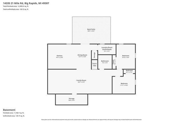 14335 21 Mile Road, Big Rapids, MI 49307
