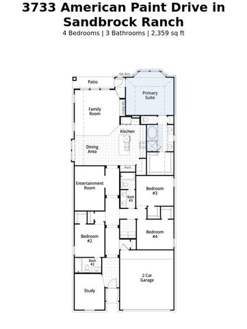 3733 American Paint Drive, Aubrey, TX 76227