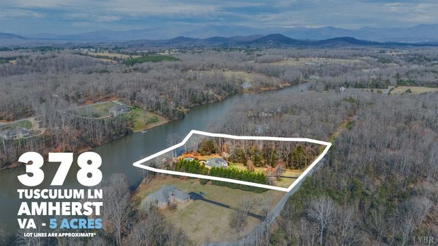 378 E Tusculum Lane, Amherst, VA 24521
