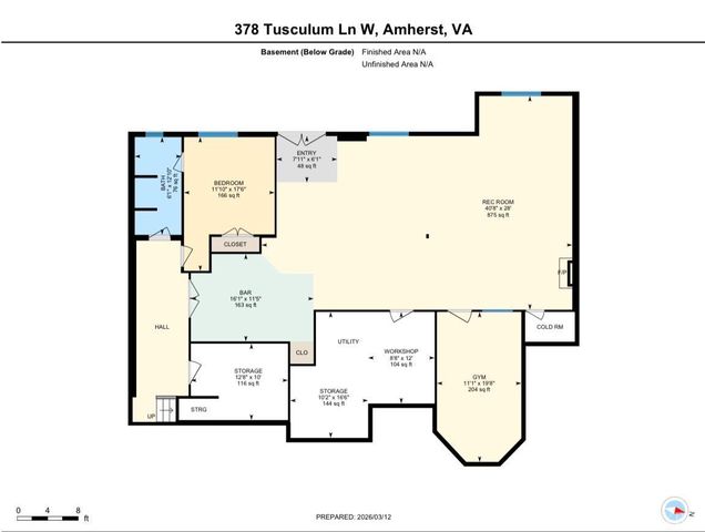378 E Tusculum Lane, Amherst, VA 24521