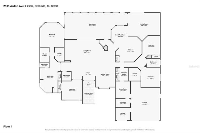 2535 ARDON AVENUE, Orlando, FL 32833