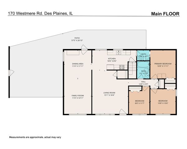 170 Westmere Road, Des Plaines, IL 60016