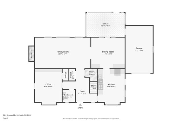 5601 KIRKWOOD DR, Bethesda, MD 20816