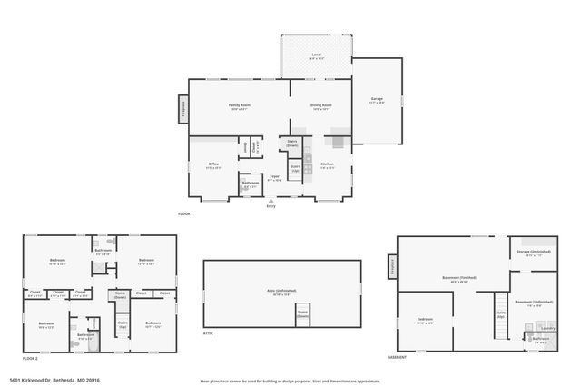 5601 KIRKWOOD DR, Bethesda, MD 20816