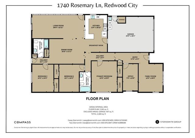 1740 Rosemary Lane, Redwood City, CA 94061