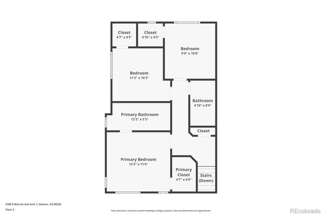 4180 E Warren Avenue 1, Denver, CO 80222