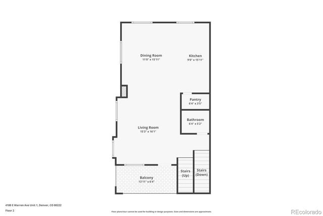 4180 E Warren Avenue 1, Denver, CO 80222