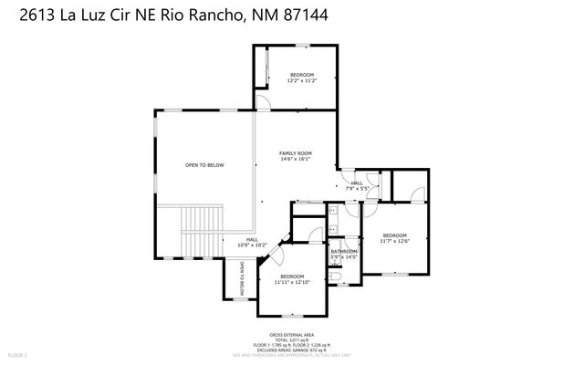 2613 La Luz Circle NE, Rio Rancho, NM 87144