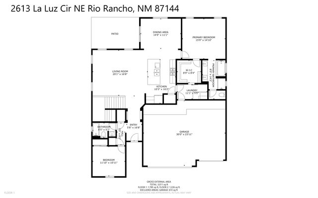 2613 La Luz Circle NE, Rio Rancho, NM 87144