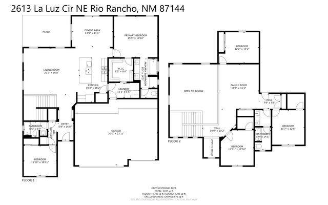 2613 La Luz Circle NE, Rio Rancho, NM 87144