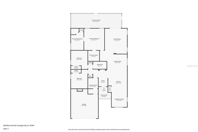 665 BLUE PARK ROAD, Orange City, FL 32763