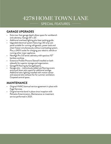 4278 Home Town Lane, Ravenel, SC 29470