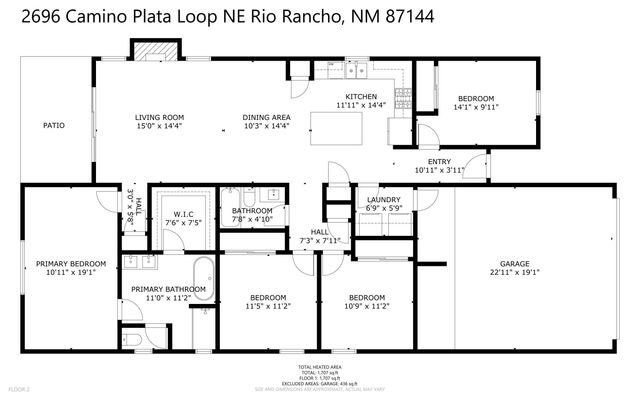2696 Camino Plata Loop NE, Rio Rancho, NM 87144