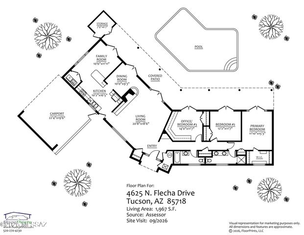 4625 N Flecha Drive, Tucson, AZ 85718