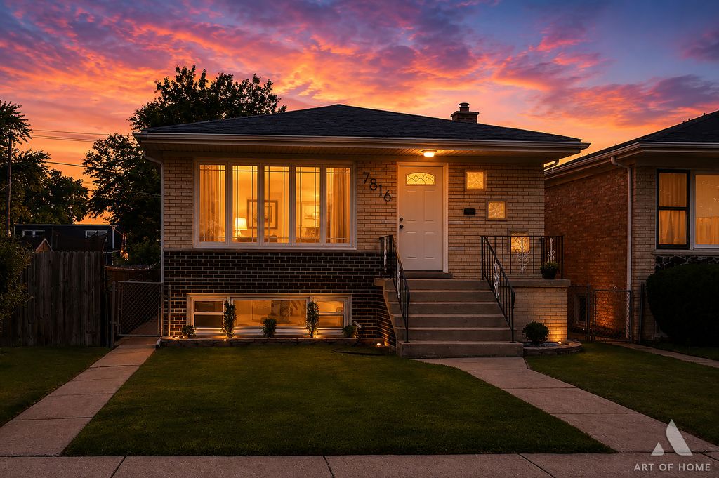 7816 Latrobe Avenue, Burbank, IL 60459 — exterior