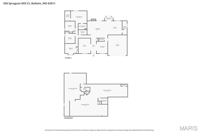 556 Spragues Mill Court, Ballwin, MO 63011