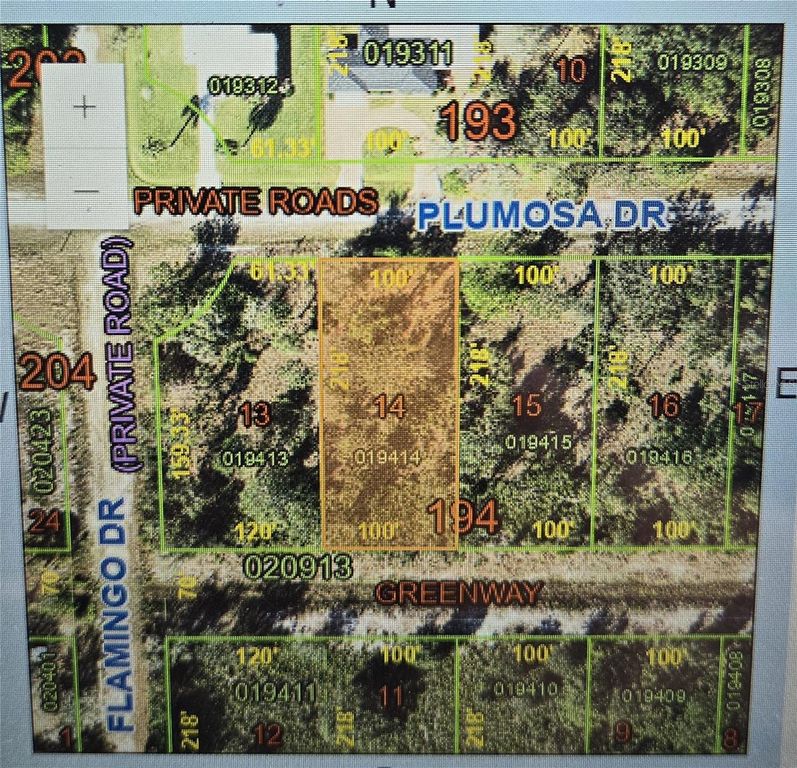 0 PLUMOSA DRIVE, Indian Lake Estates, FL 33855