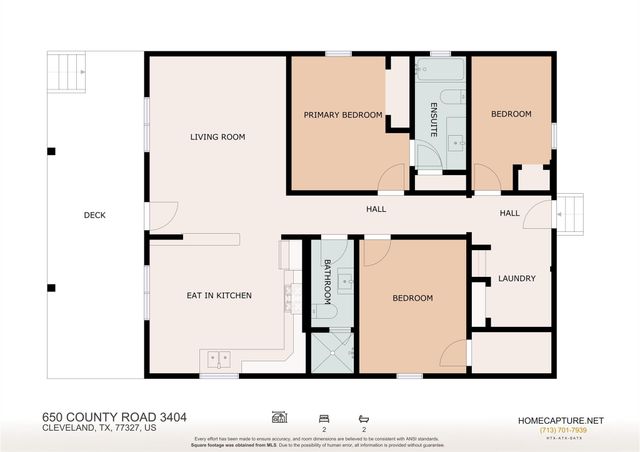 650 County Road 3404, Cleveland, TX 77327