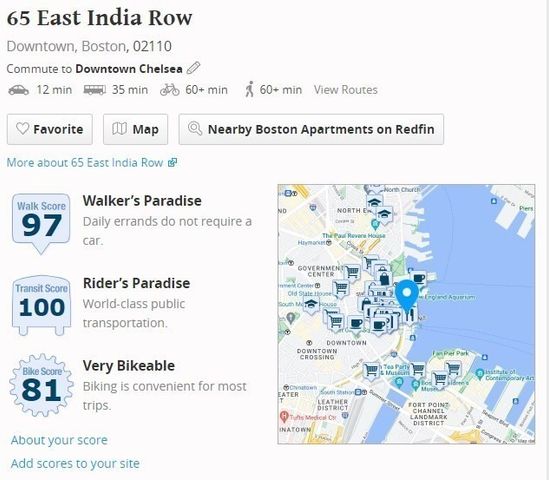 65 E India Row 23B, Boston, MA 02110