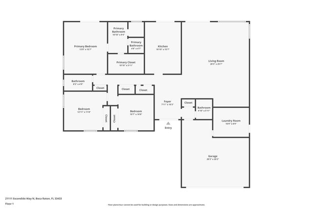21111 Escondido Way, Boca Raton, FL 33433