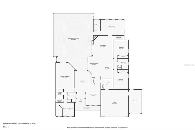 6410 BUTLERS CREST DRIVE, Bradenton, FL 34203