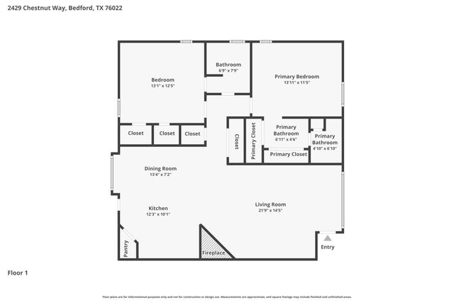 2429 Chestnut Way, Bedford, TX 76022