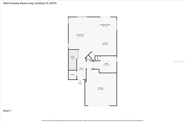 3943 CRAWLEY DOWN LOOP, Sanford, FL 32773