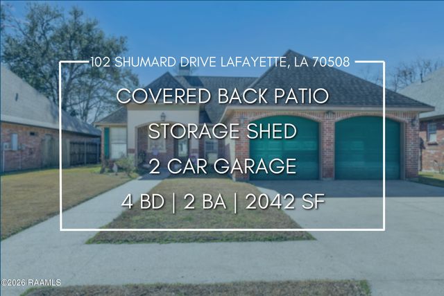102 Shumard Drive, Lafayette, LA 70508
