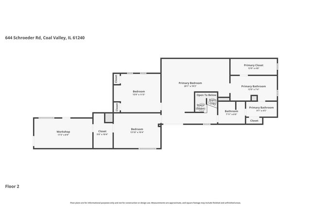 644 Schroeder Road, Coal Valley, IL 61240