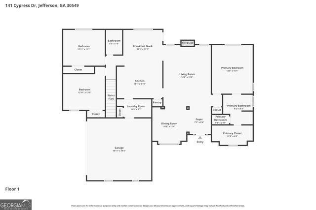 141 Cypress Drive, Jefferson, GA 30549