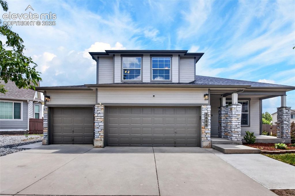 3555 Painted Daisy Court, Colorado Springs, CO 80920 — exterior