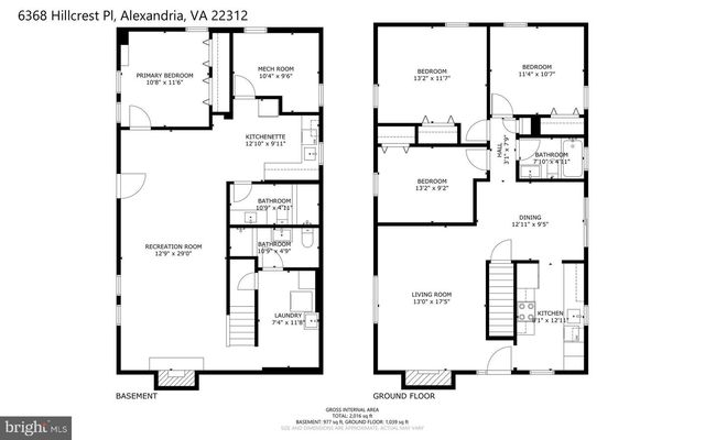 6368 HILLCREST PL, Alexandria, VA 22312