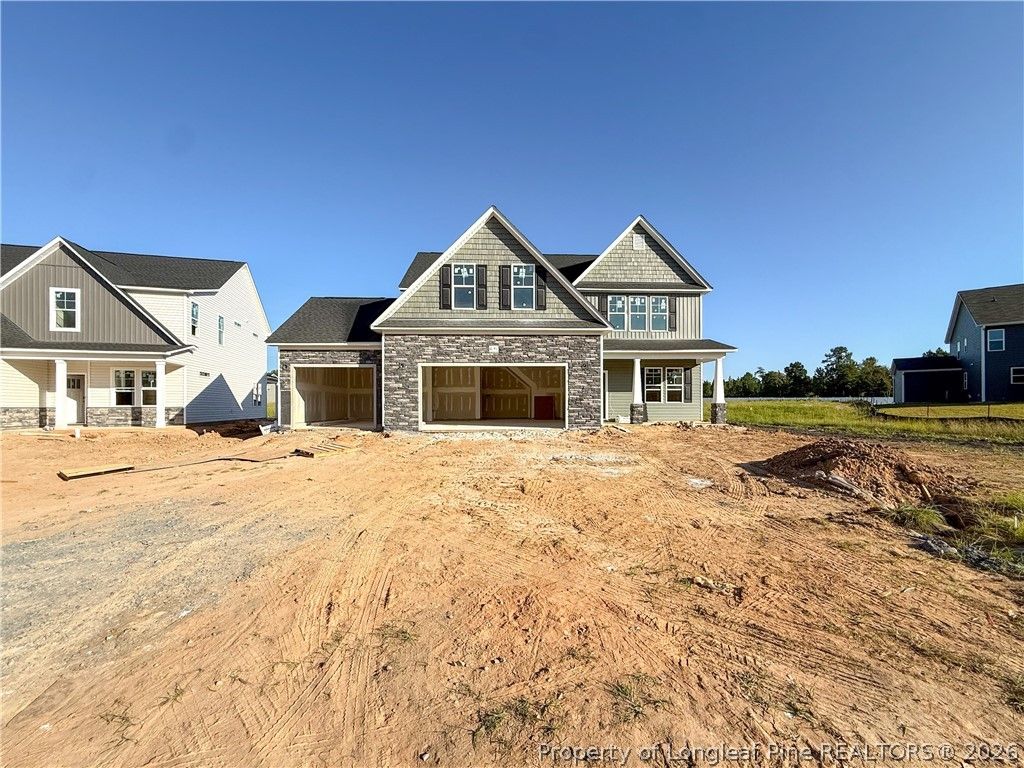6641 Carswell (Lot 95) Drive, Fayetteville, NC 28311 — exterior