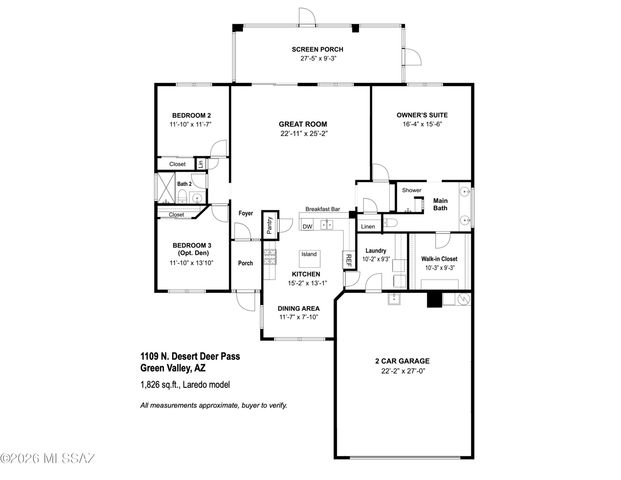 1109 N Desert Deer Pass, Green Valley, AZ 85614
