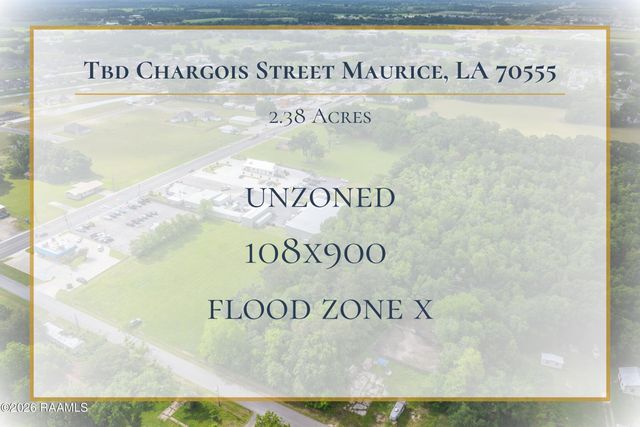 Tbd Chargois Street, Maurice, LA 70555