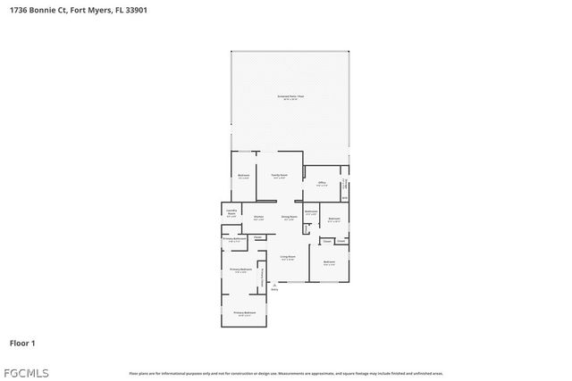 1736 Bonnie CT, Fort Myers, FL 33901