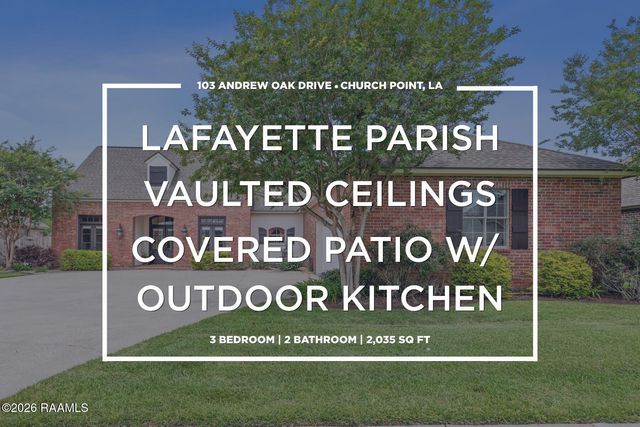103 Andrew Oak Drive, Church Point, LA 70525