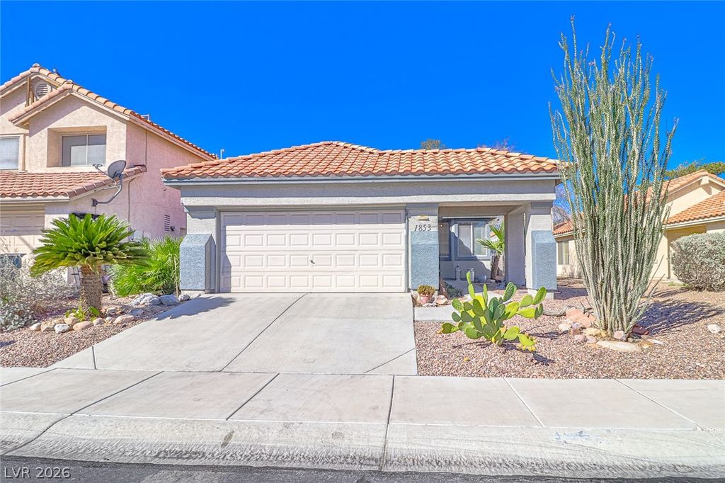 1853 Spangle Drive, Las Vegas, NV 89108 — exterior