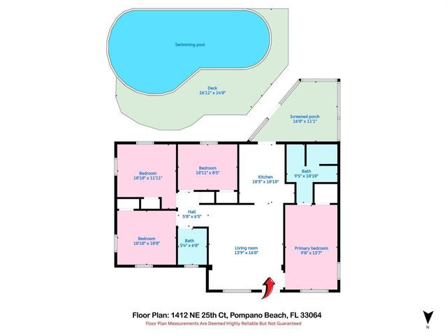 1412 NE 25th Court, Pompano Beach, FL 33064