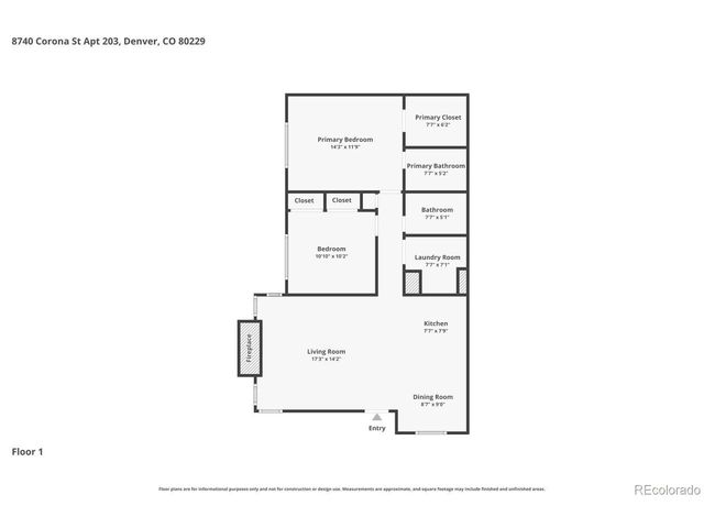 8740 Corona St 203, Denver, CO 80229