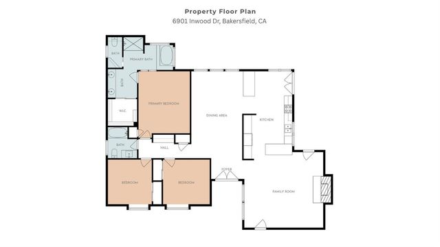 6901 inwood dr, Bakersfield, CA 93309