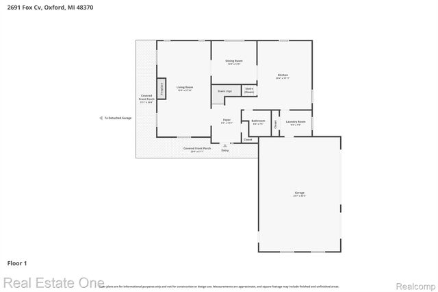 2691 Fox Cove, Addison Township, MI 48370